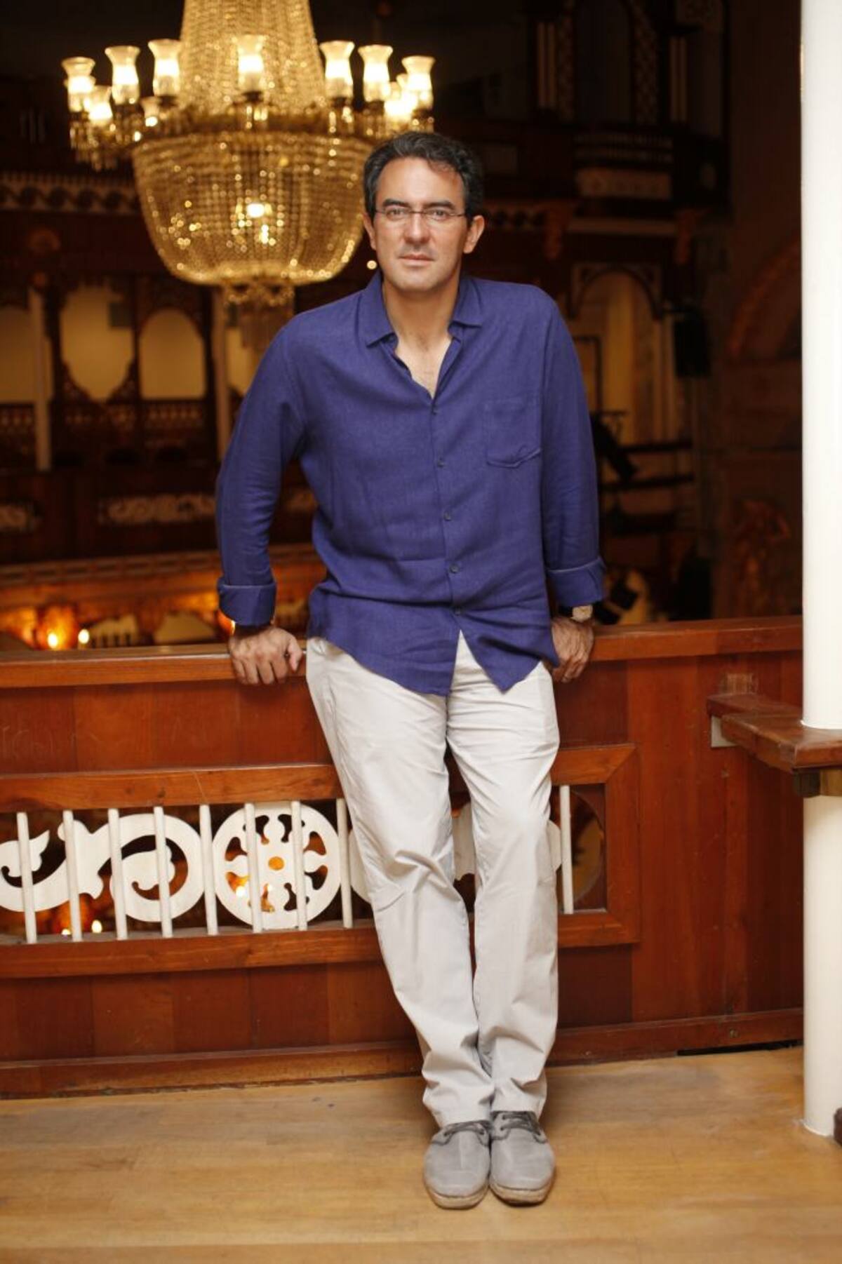 Juan Gabriel Vásquez, autor de La forma de las ruinas. Aroldo Mestre-El Universal