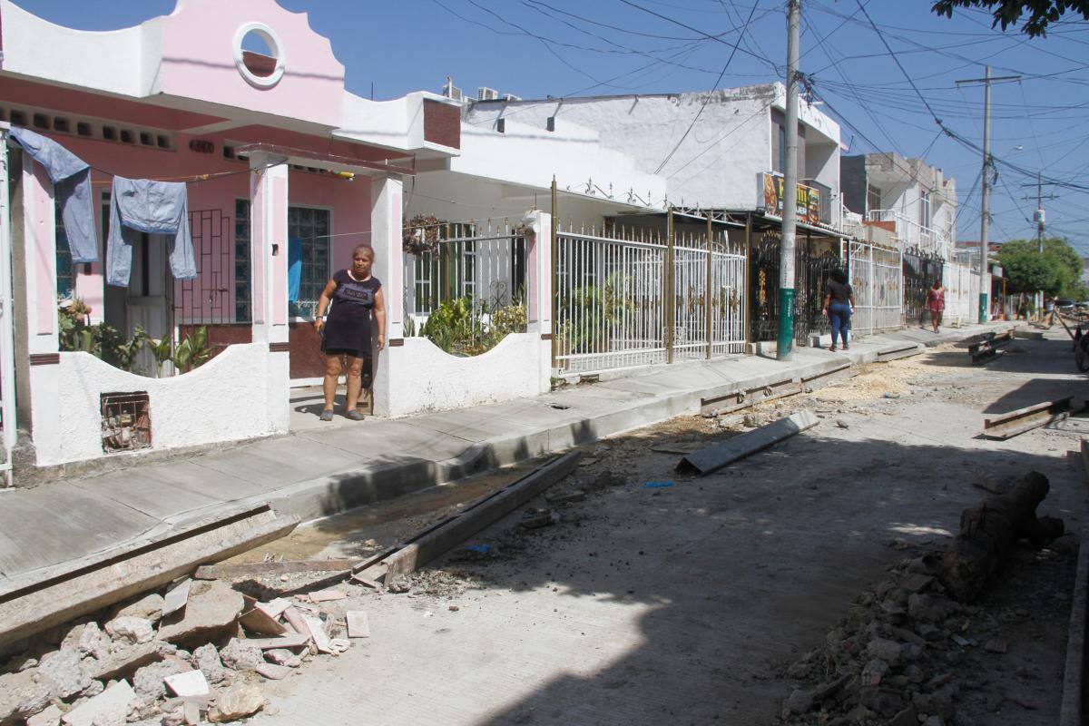 Localidad 3: obras que tenían “95% de avance”, en realidad están a medias