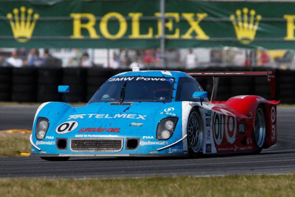 El piloto Colombiano acaba de ganar las 24 horas de Daytona a bordo de el auto 01 de Chip Ganassi. AFP CHRIS TROTMAN