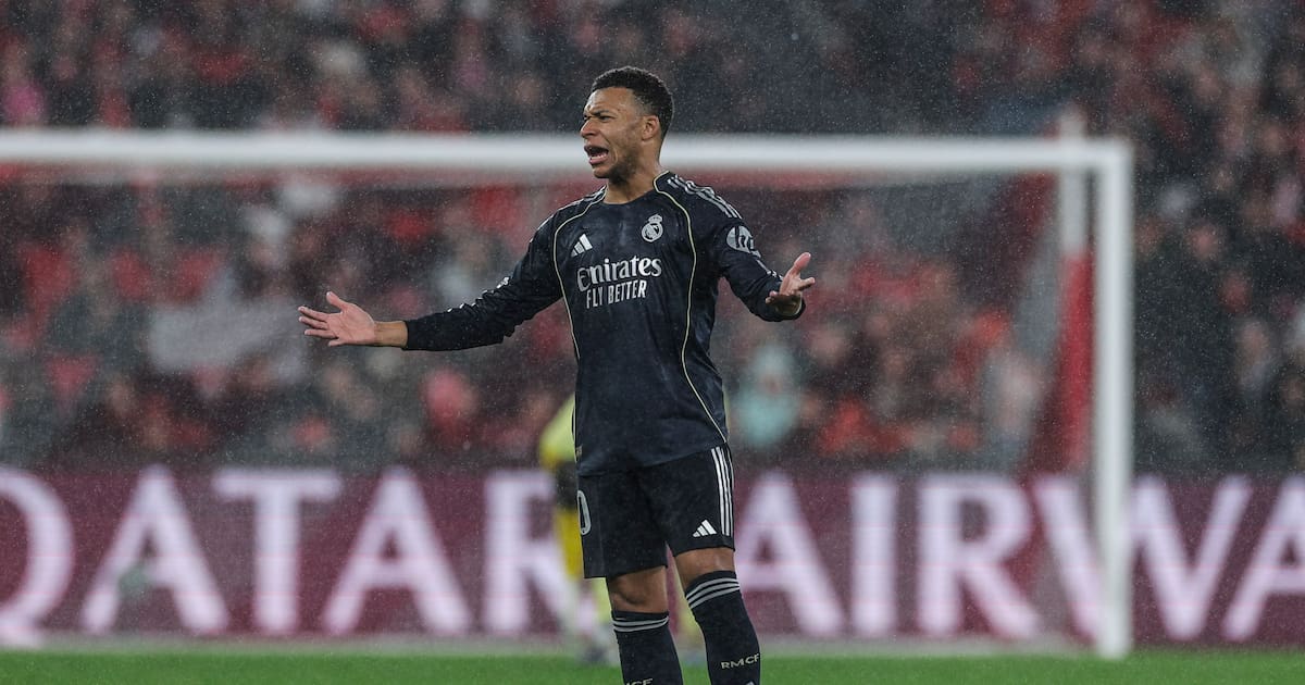 Problems for Real Madrid; Kylian Mbappé did not finish training