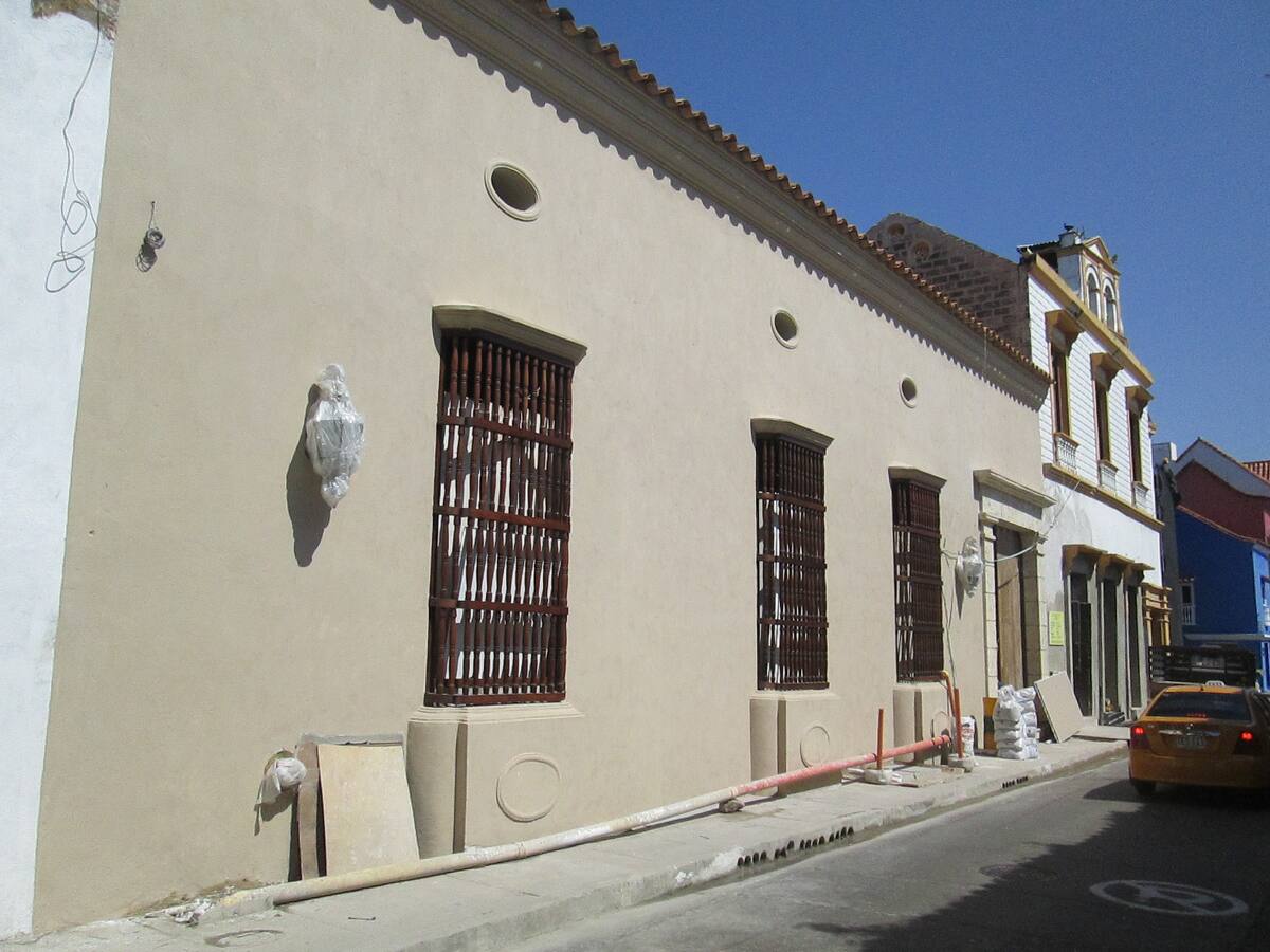 Hotel Bastión de Los Reyes, la obra que entraría a funcionar en febrero de este año. Tanto la Casa del Consulado como el hotel están en la Calle del Sargento Mayor, en el Centro Histórico. ARCHIVO