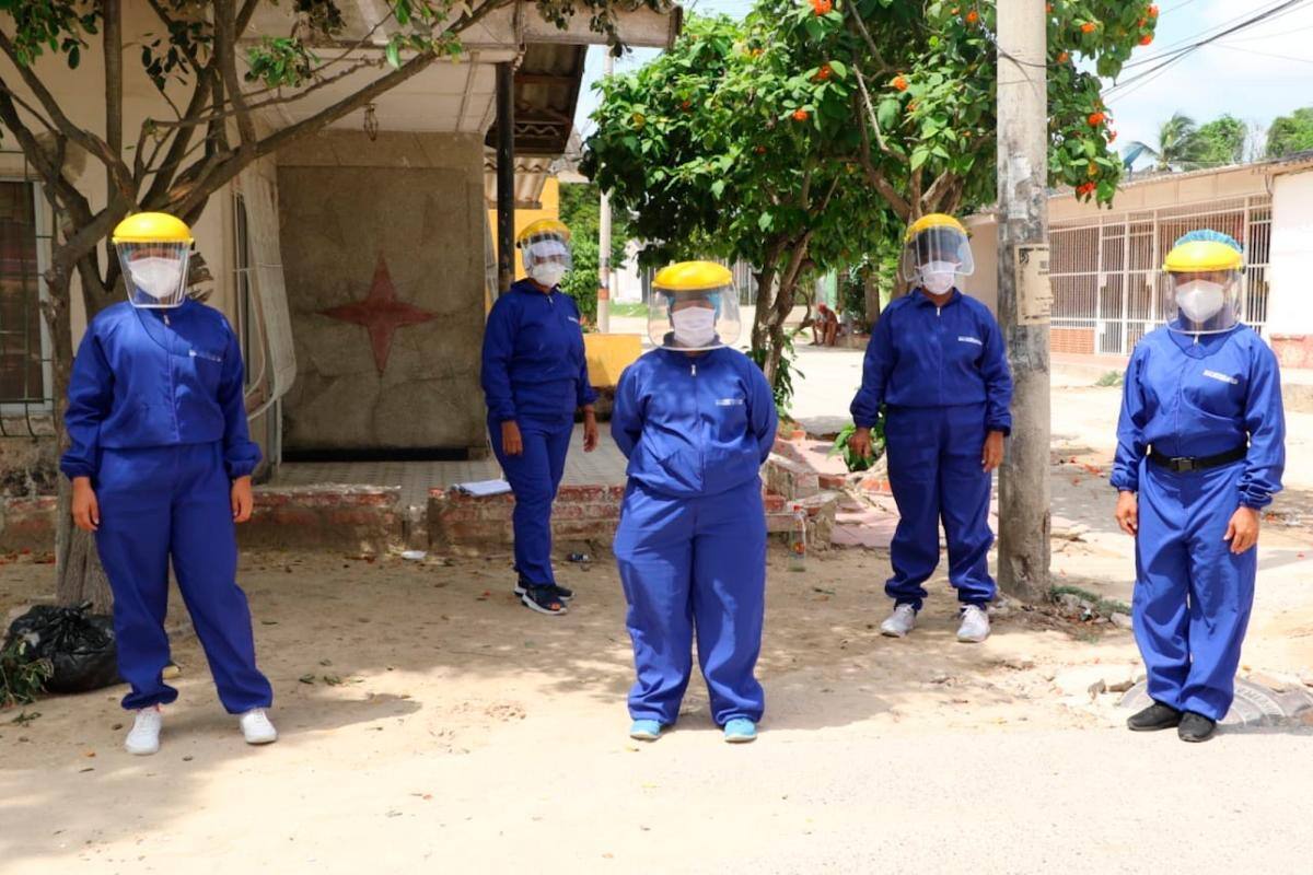 Levantan cerco sanitario al barrio Porvenir de Soledad, Atlántico