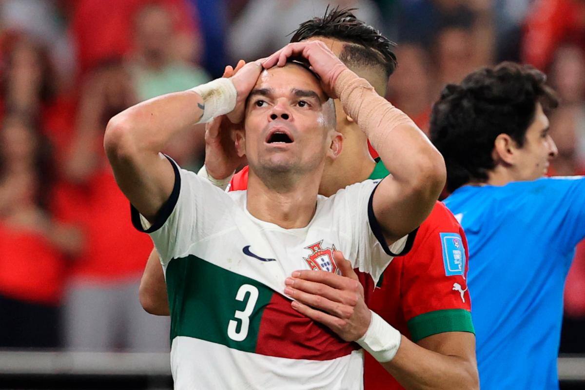 Los portugueses no quedaron conformes con el arbitraje; esto dijeron