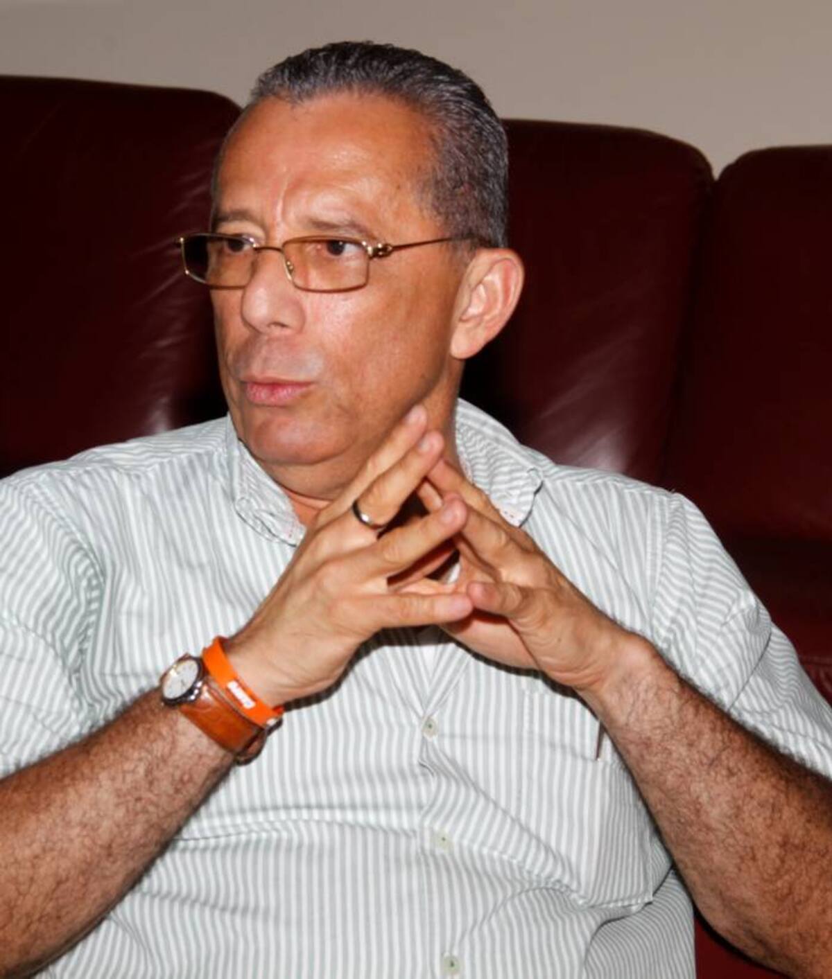 Óscar Brieva, gerente de Edurbe. ARCHIVO