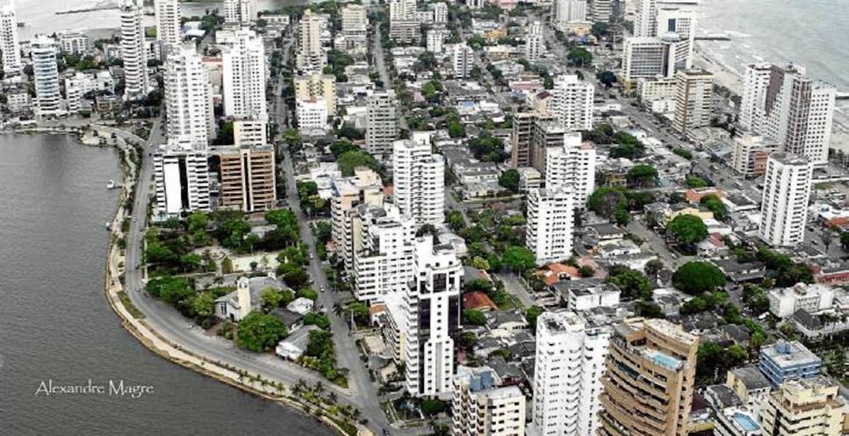 Panorámica contemporánea de Bocagrande. ALEXANDRE MAGRE