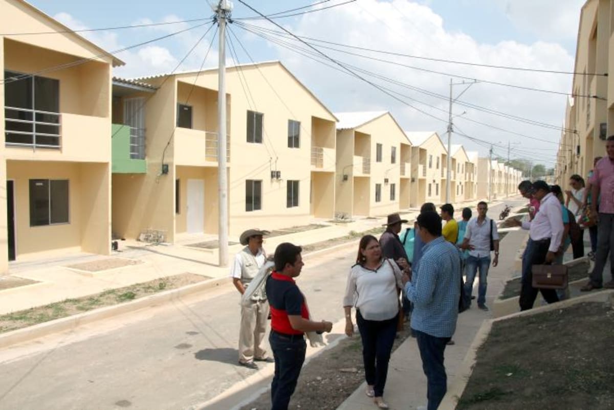 El Gobierno nacional y la alcaldesa de Sincé, Mara Merlano entregarán el proyecto de vivienda el cual ya está culminado. MANUEL SANTIAGO PÉREZ/EL UNIVERSAL/
