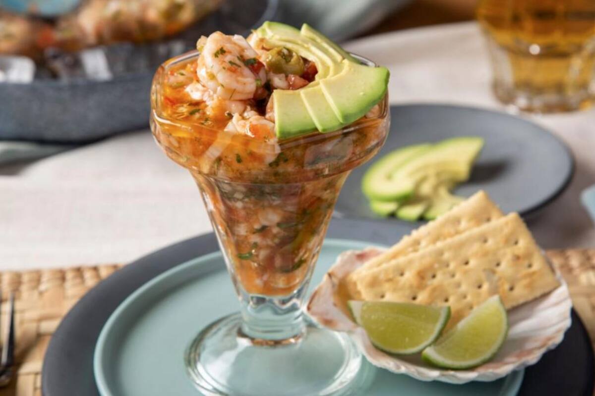Receta de ceviche de camarón estilo Acapulco