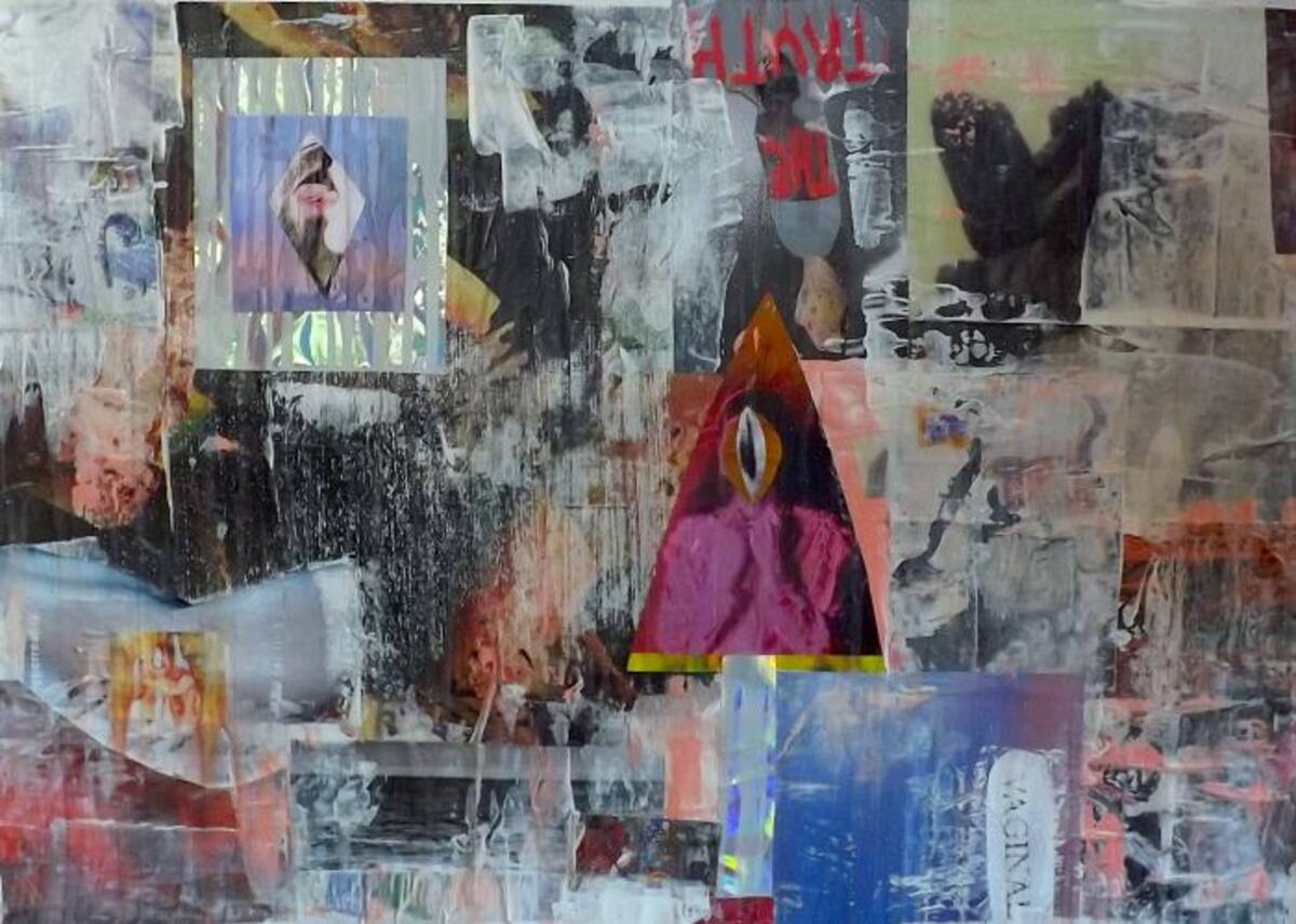 Andrea Márceles, El primer beso, obra artística. Cortesía