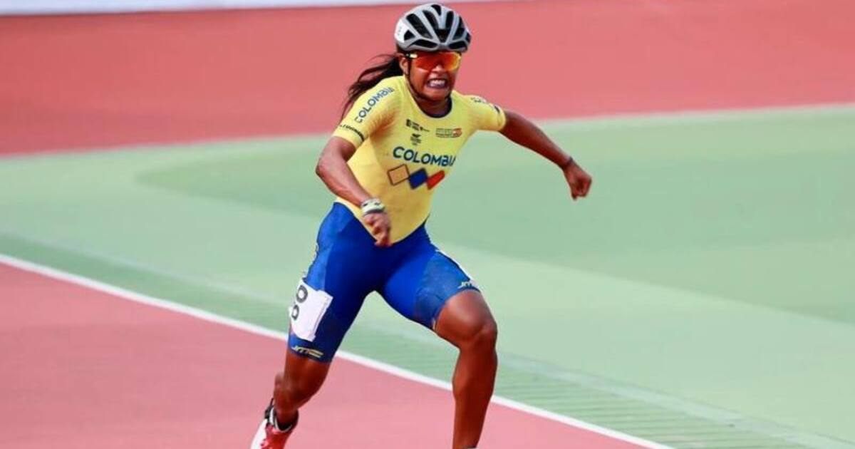 Geiny Geiny Pájaro voló por el oro, lo ganó y fue feliz en el Mundial de Patinaje