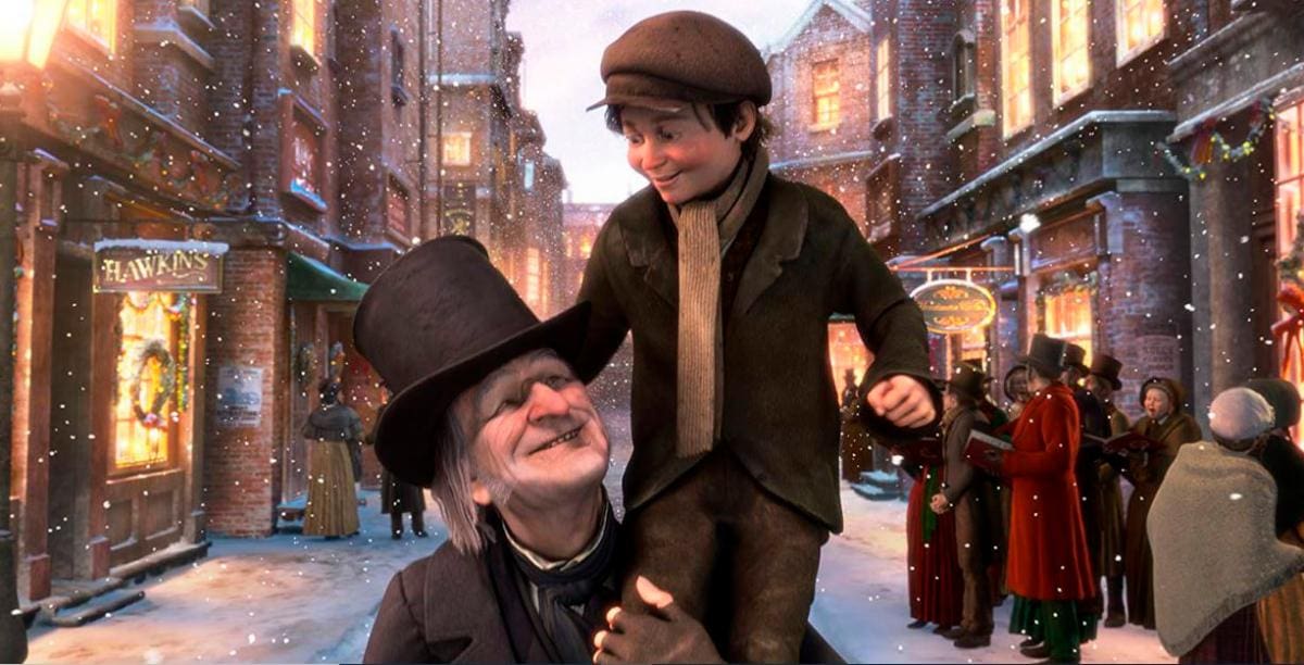 La reconocida historia de Los fantasmas de Scrooge (2009).