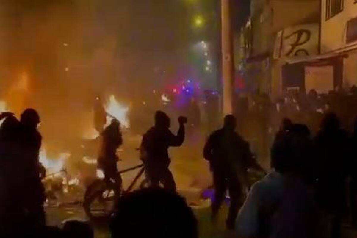 Disturbios en Bogotá por la muerte del abogado Javier Ordóñez