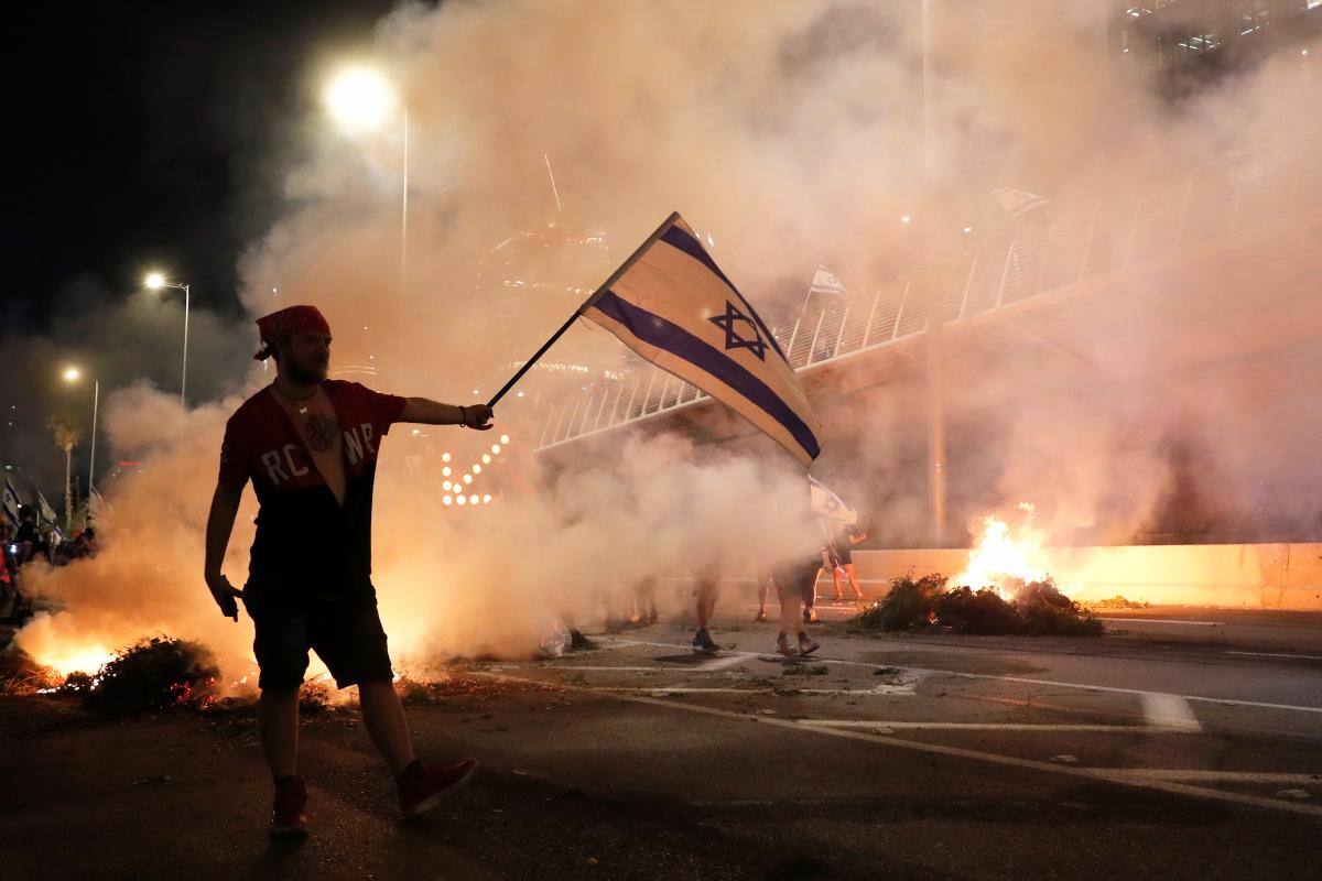 Discurso de Netanyahu desató protestas en Israel por reforma judicial