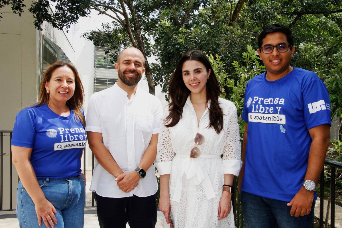Mavy Gutiérrez, Hernando Paniagua, Tatiana Jaramillo y Javier Ramos.