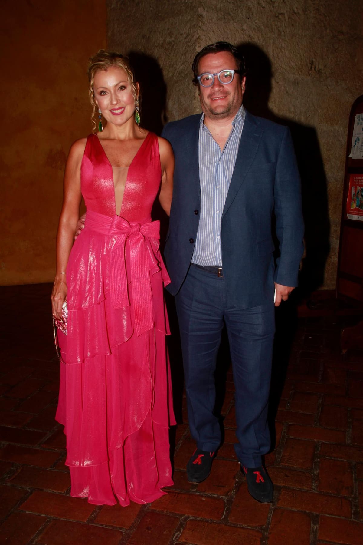 Sandra Gómez e Iván Cancino.