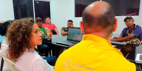 Realizan mesa interinstitucional para garantizar retorno de familias de Montes de María