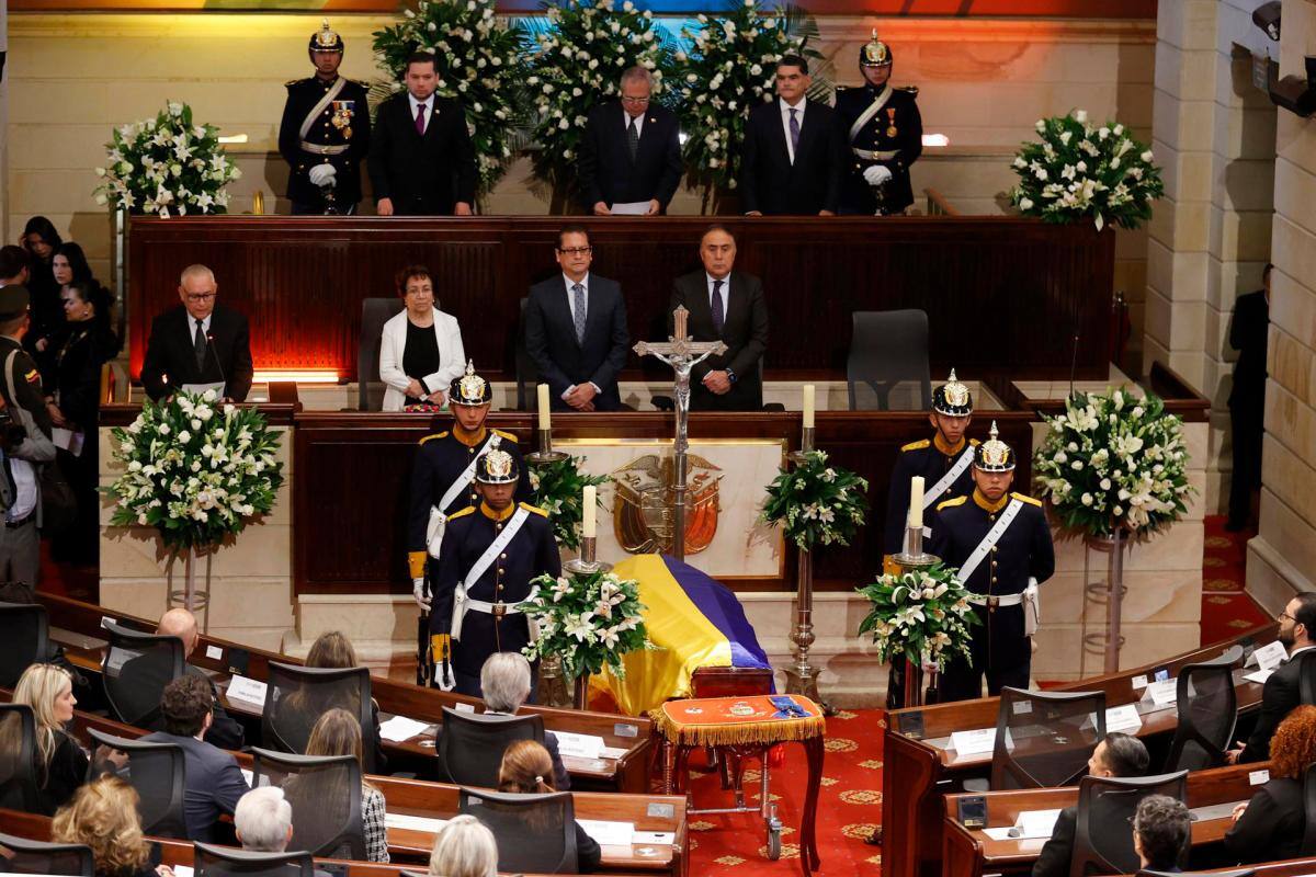 En fotos: Homenaje al maestro Fernando Botero en el Capitolio Nacional