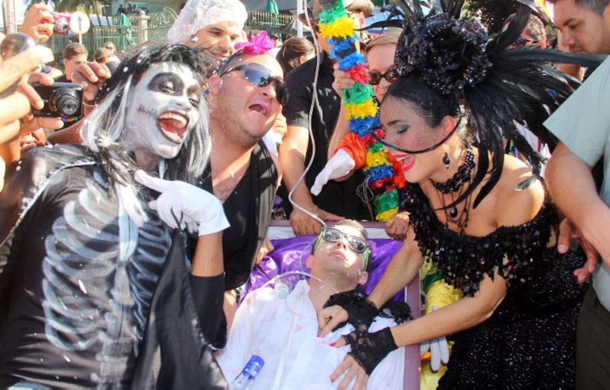Daniela Cepeda Tarud, reina del Carnaval de Barranquilla. fue la que más lloró la muerte de Joselito. RAFAEL POLO. CORTESÍA QHUBO BARRANQUILLA