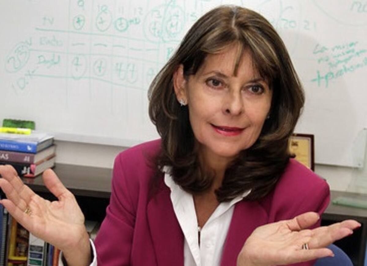 Martha Lucía Ramírez.