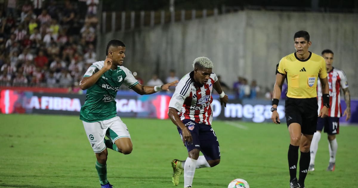 Day and time of Junior's match against Palmeiras at the Jaime Morón stadium