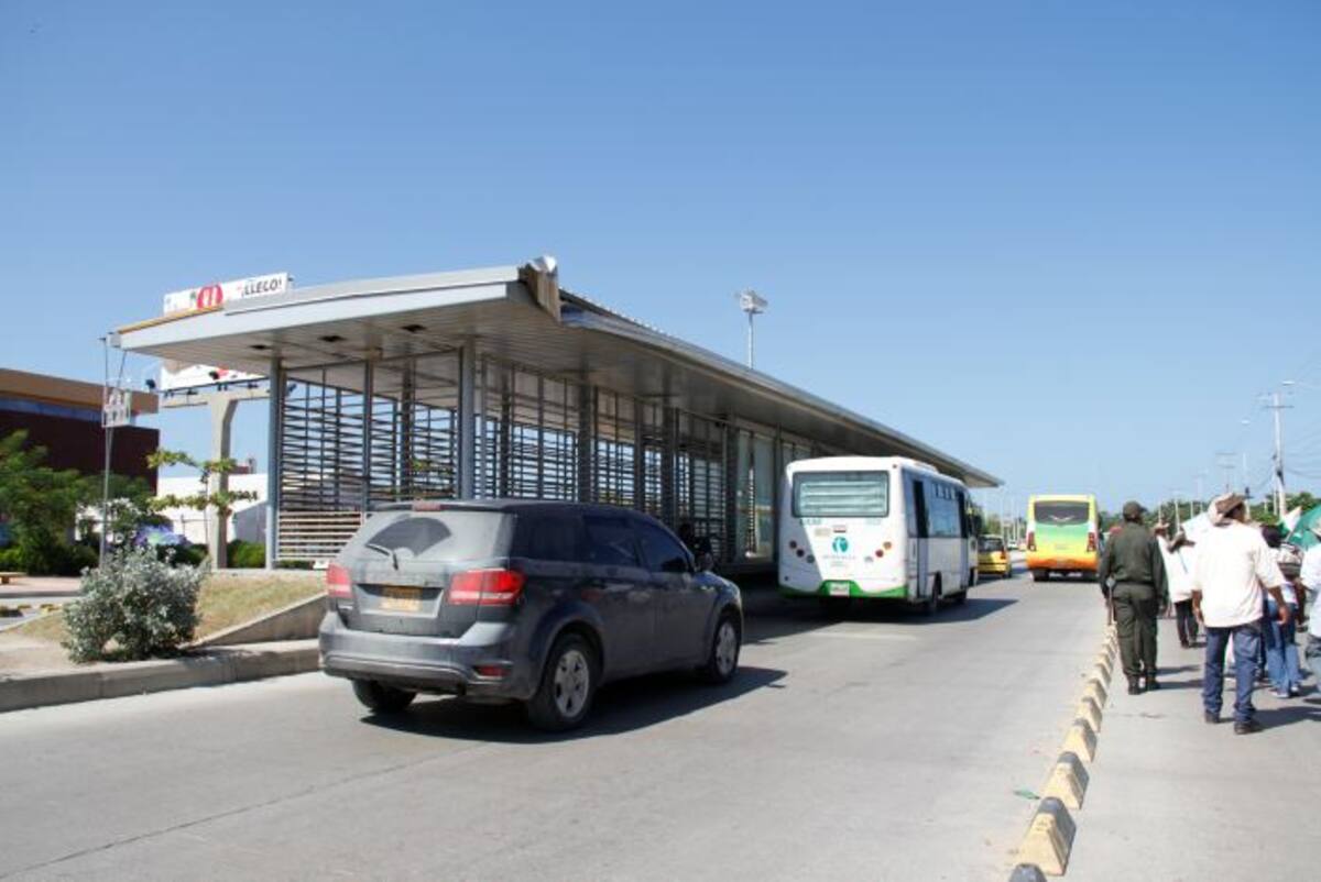 Las 17 estaciones de Transcaribe fueron adjudicadas en 2010. ARCHIVO