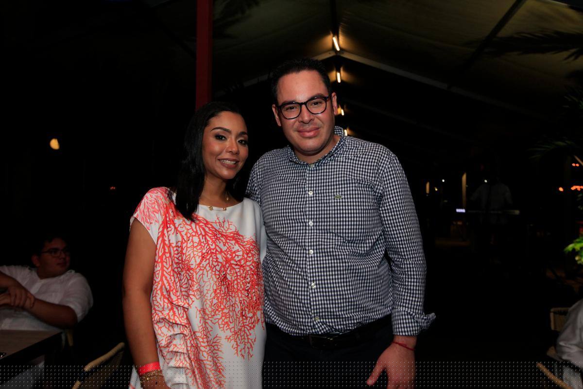 Lilia Álvarez y Jean Paul Vásquez.