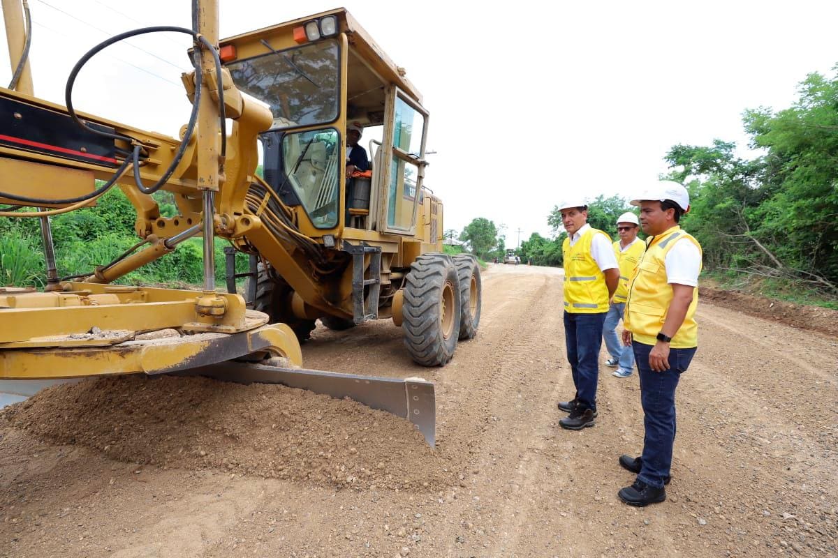 Obras en Bolívar, a buen ritmo