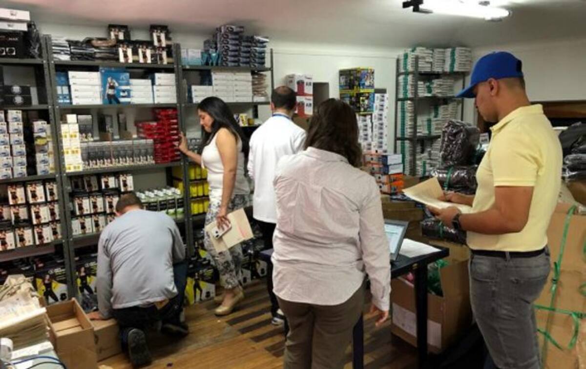 Las empresas de Stella Durán fueron ocupadas por la Fiscalía. Fiscalía General de la Nación