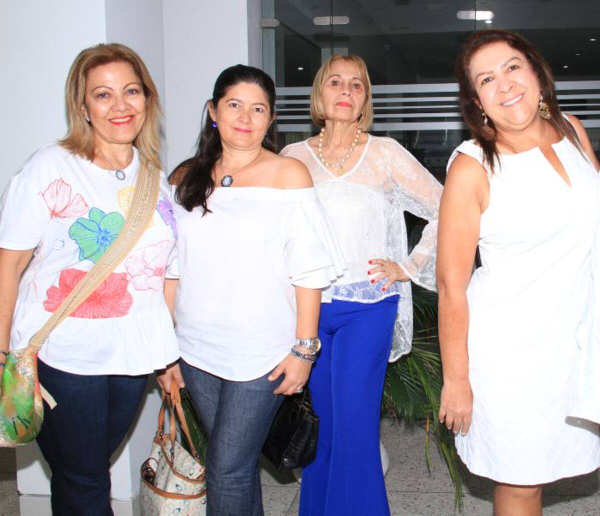 Margarita Vélez, Irma de La Ossa, Marina García y Marlene Vélez. ZENIA VALDELAMAR