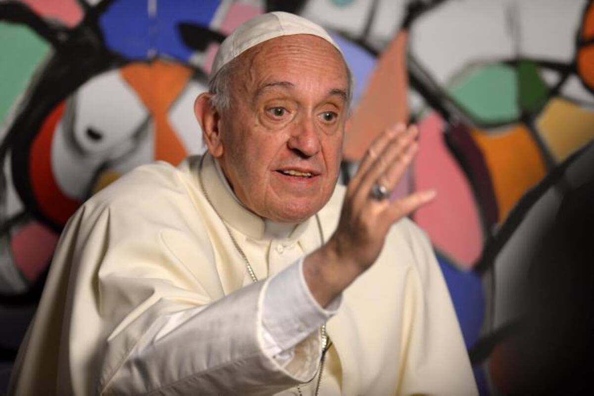Papa Francisco. EFE FILIPPO MONTEFORTE / POOL