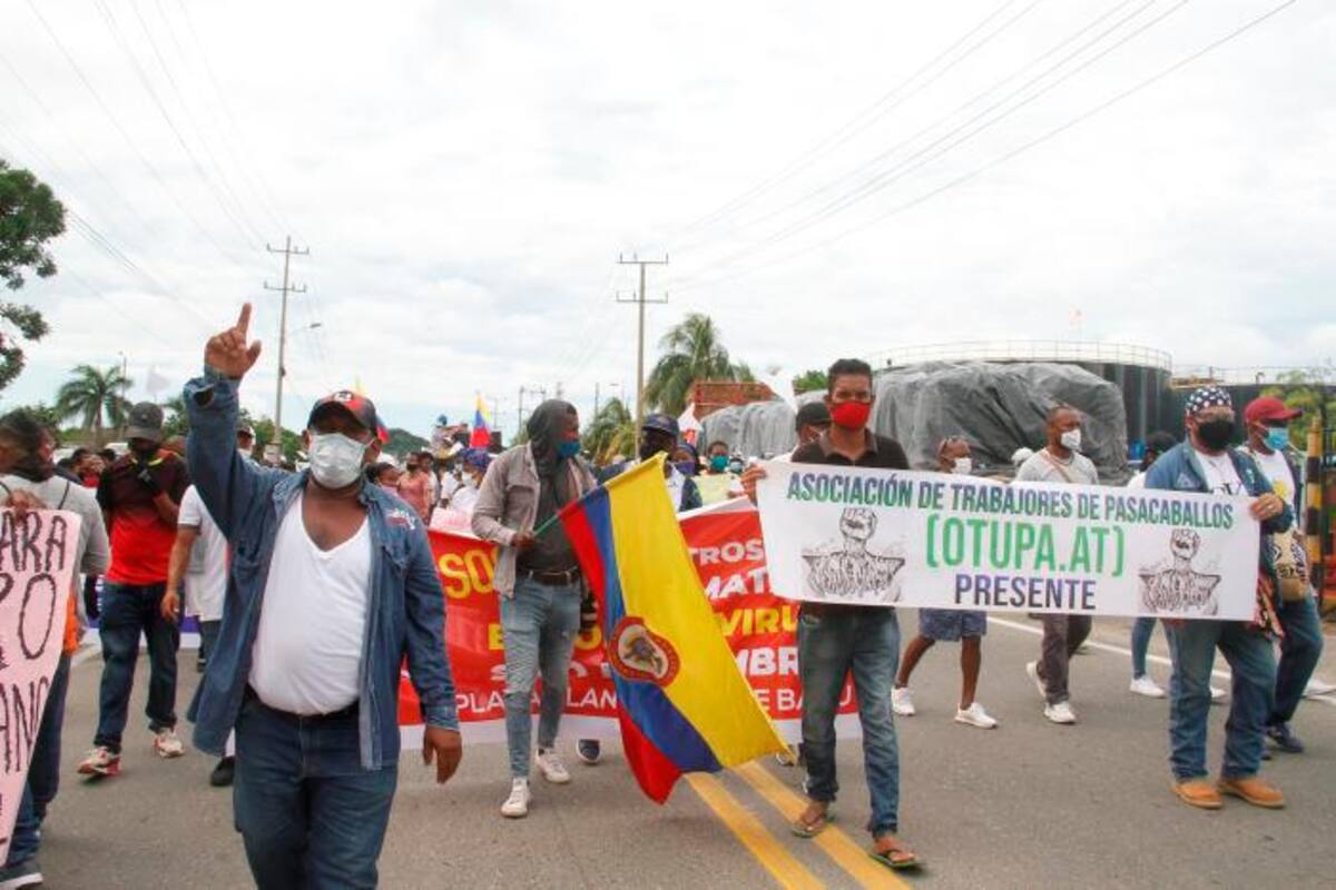 Comunidades aledañas a Mamonal harán otra protesta el 13 de octubre