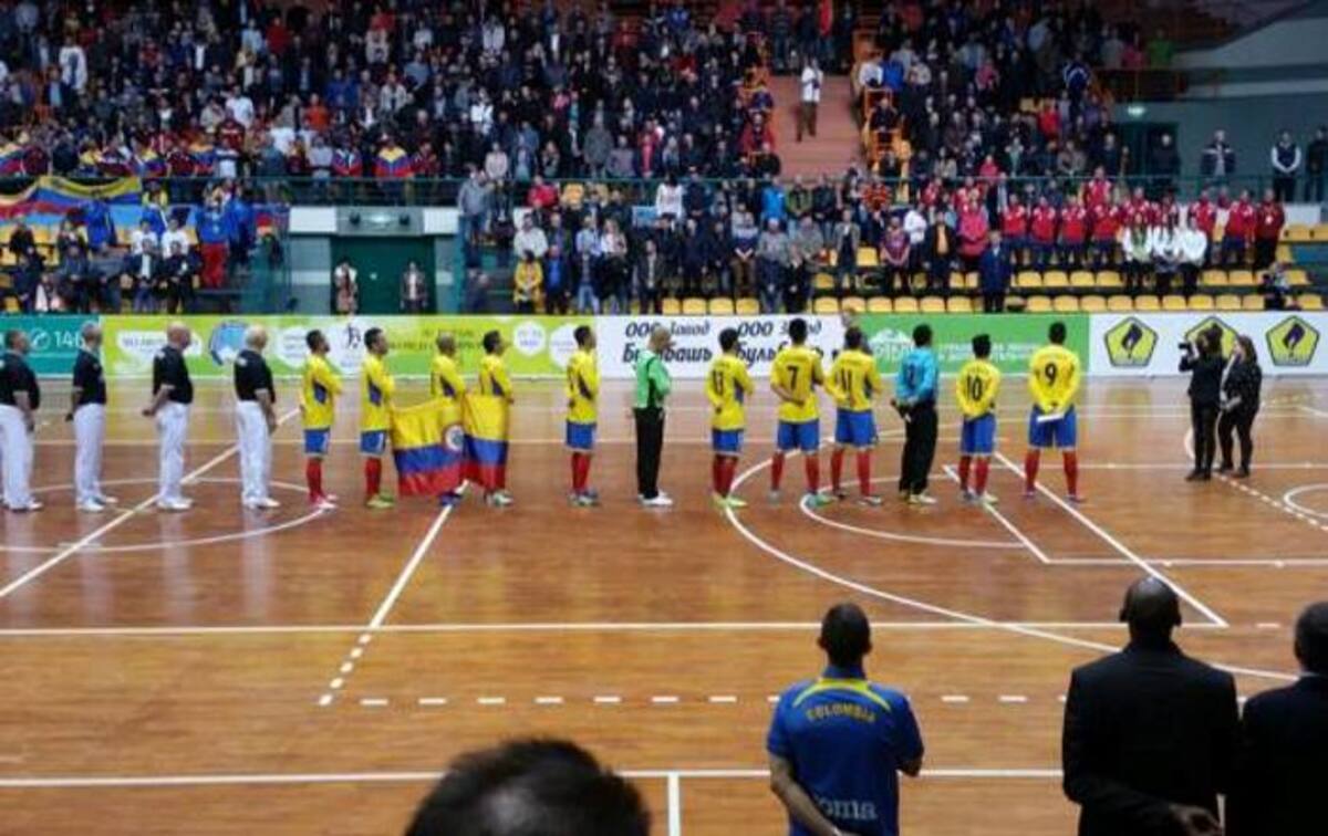 Selección Colombia de Futsala. COLPRENSA