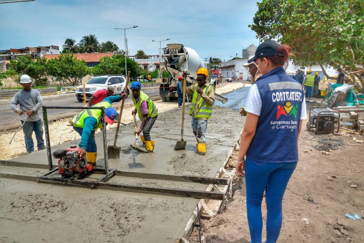 Adjudican Fase IV de obras viales en Cartagena, conozca los sectores favorecidos