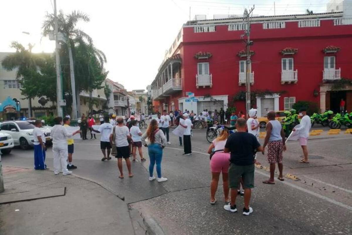 “Nos cansamos del abandono”: vecinos de Getsemaní piden atención de Dau