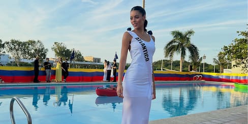 Ella es Cristina Isabel Vega Mendoza: señorita Atlántico en Miss Universe 2026