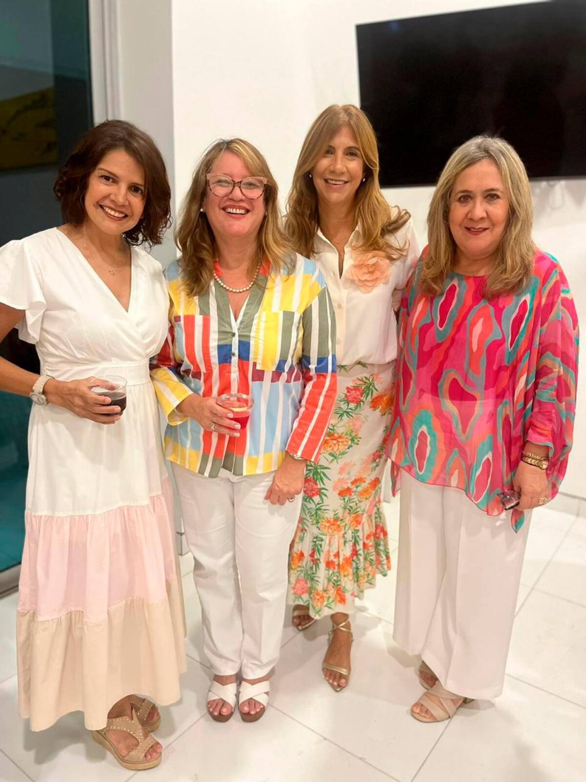 Roxana Pavón, Patricia Castro, Icha Castillo y Soraya Jaime.