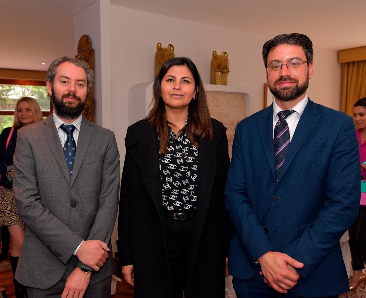 Federico Romero, Romy Romero y Alexandre Manhaes.