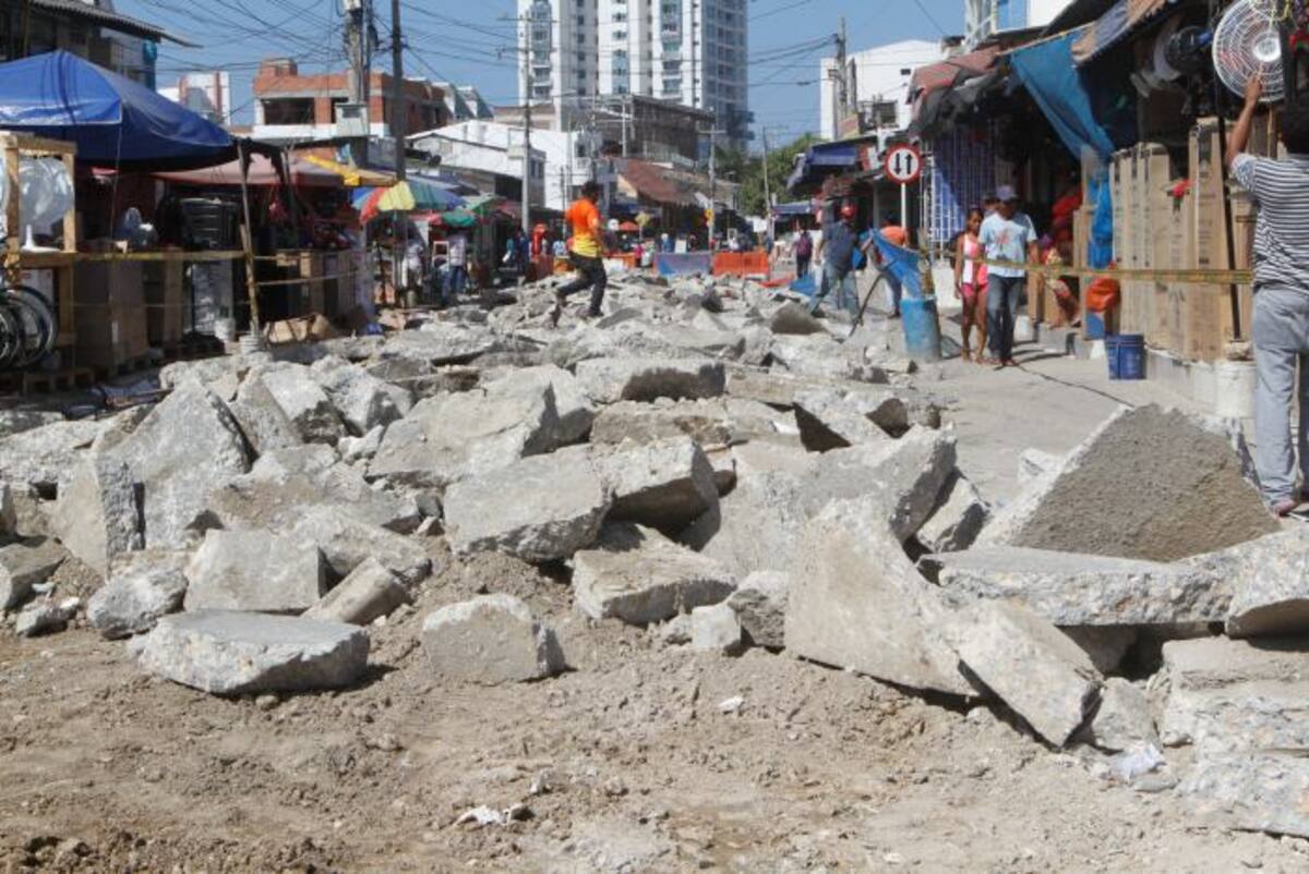 La calle 29D es intervenida desde el 5 de enero. Julio Castaño - El Universal