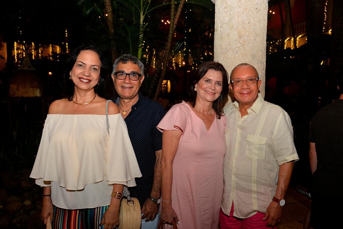 Mary Jurado, Jorge Sierra, Mafe Pianeta y Édgar Sierra.