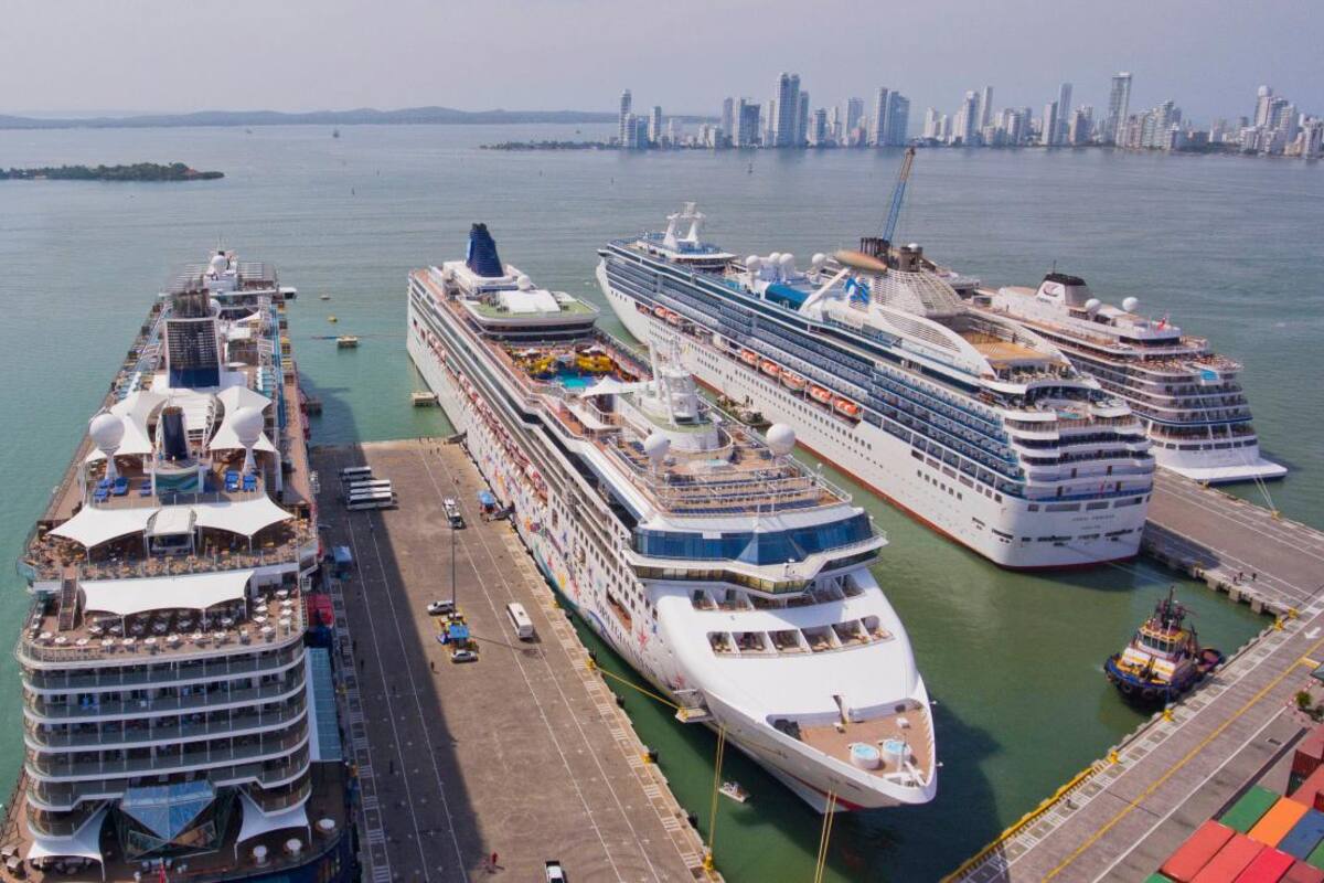 Histórica jornada de cruceros y visitantes a Cartagena