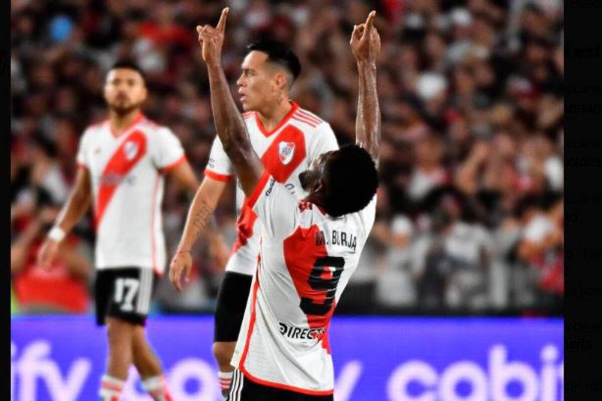 Video: el doblete de Miguel Ángel Borja con River Plate, pide Selección