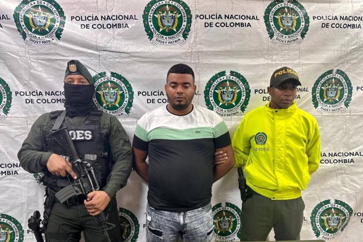 Capturado alias ‘Yoimar’, “alto criminal recurrente” en el Atlántico