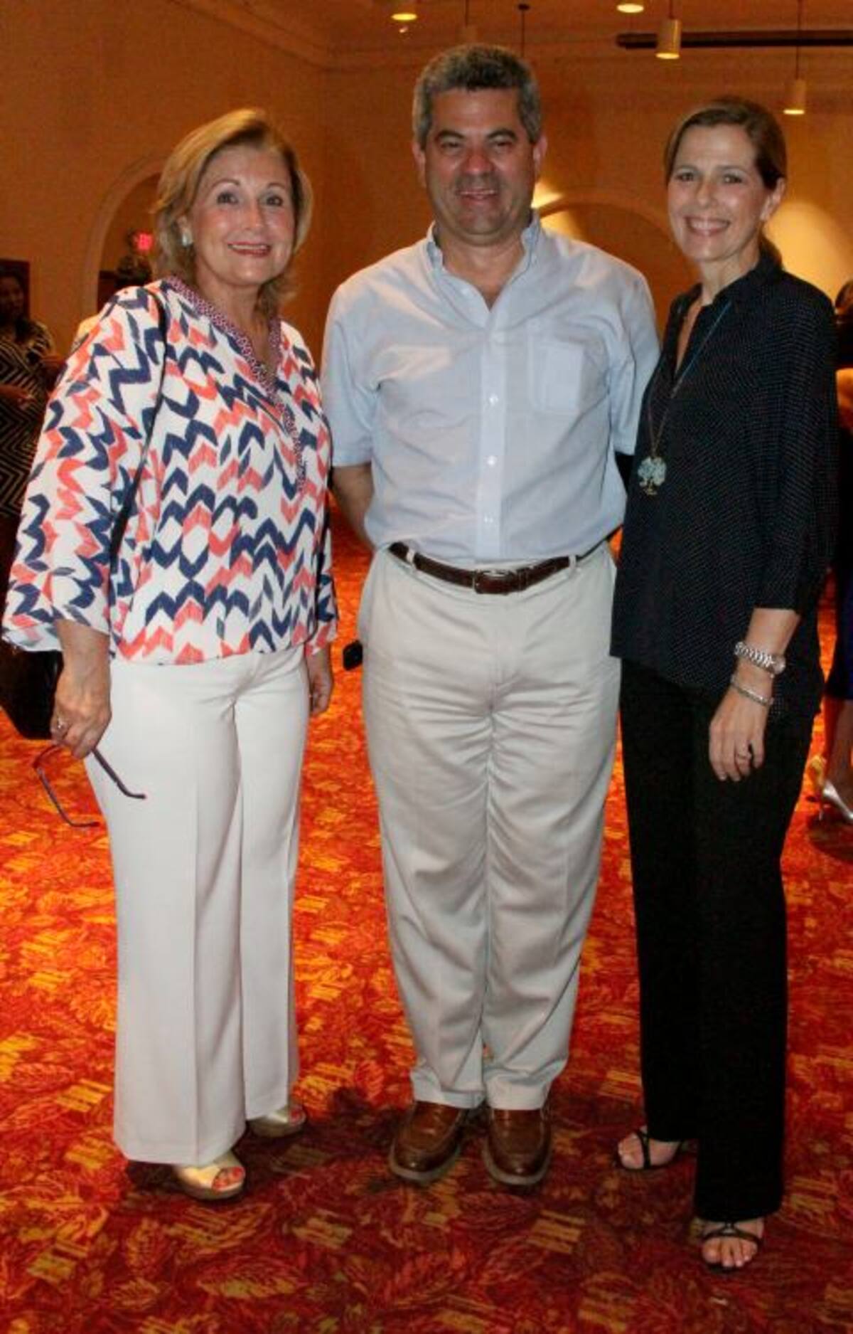 María Cristina Pimiento, Rafael Simón Del Castillo y Susana Caldas.