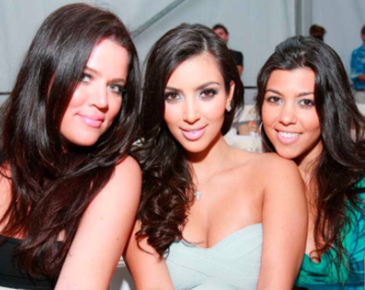 Khloé, Kim y Kourtney.