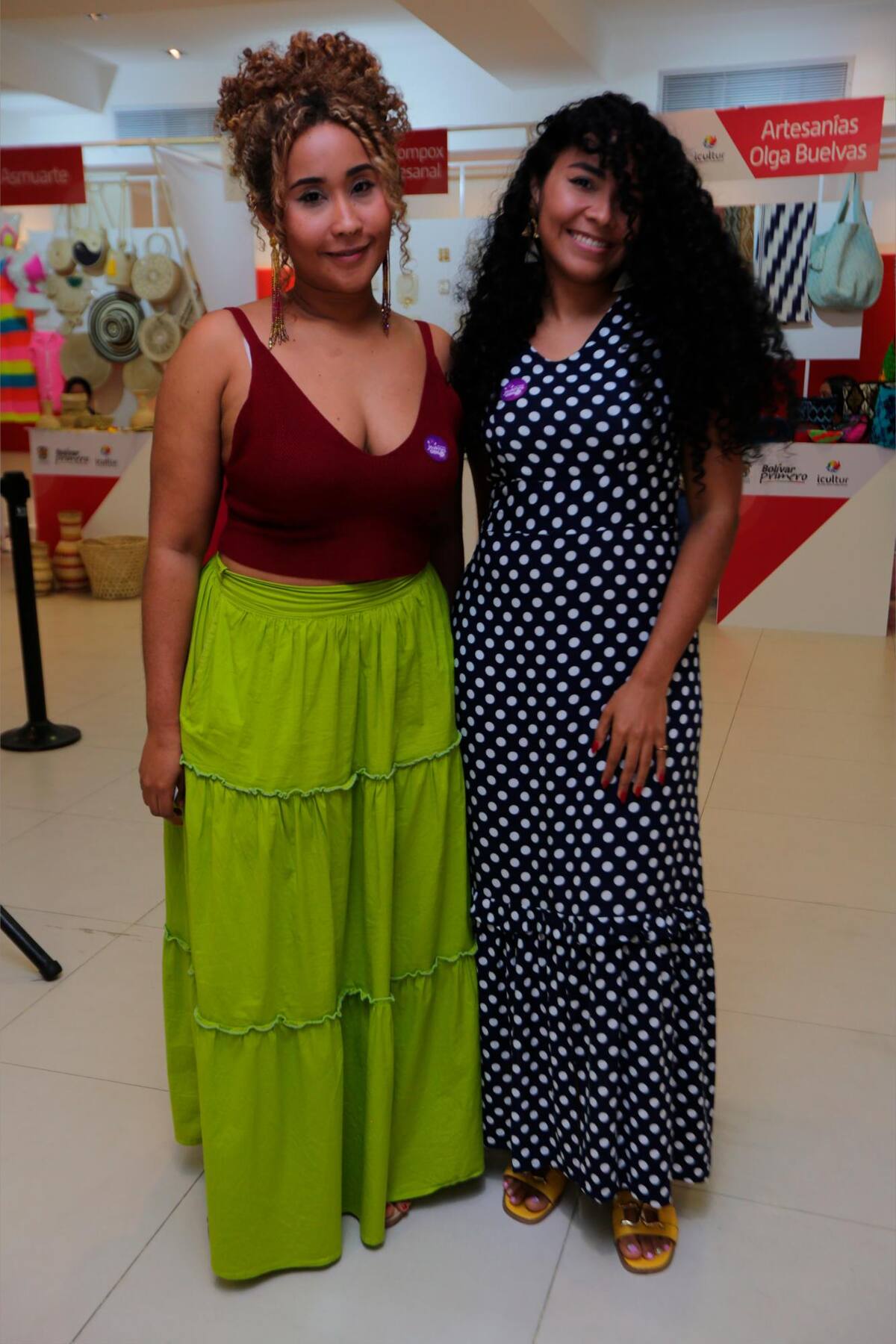 María José Lozano y Dalila Lozano.