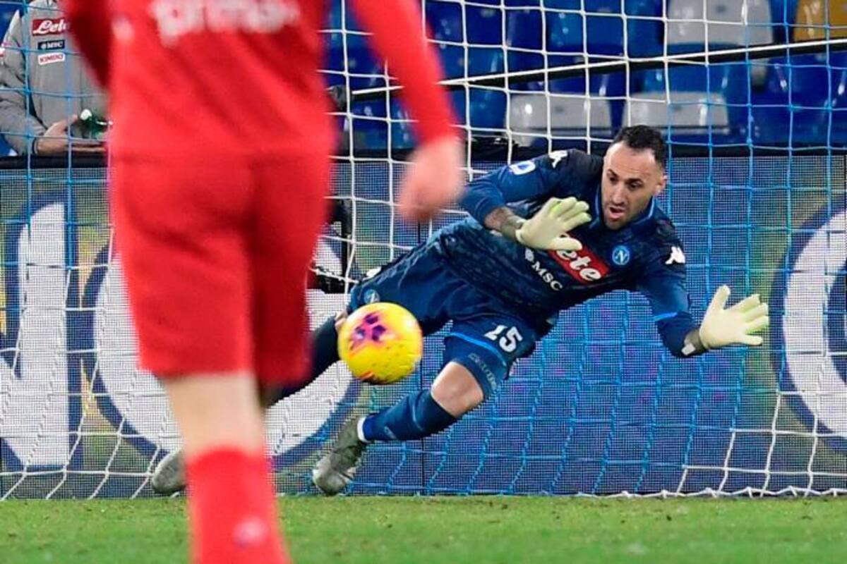 David Ospina fue titular en goleada del Nápoles a Fiorentina