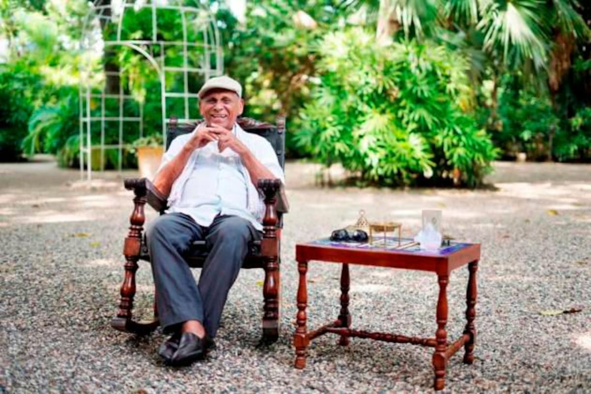 El maestro Adolfo Pacheco volvió a casa tras su hospitalización