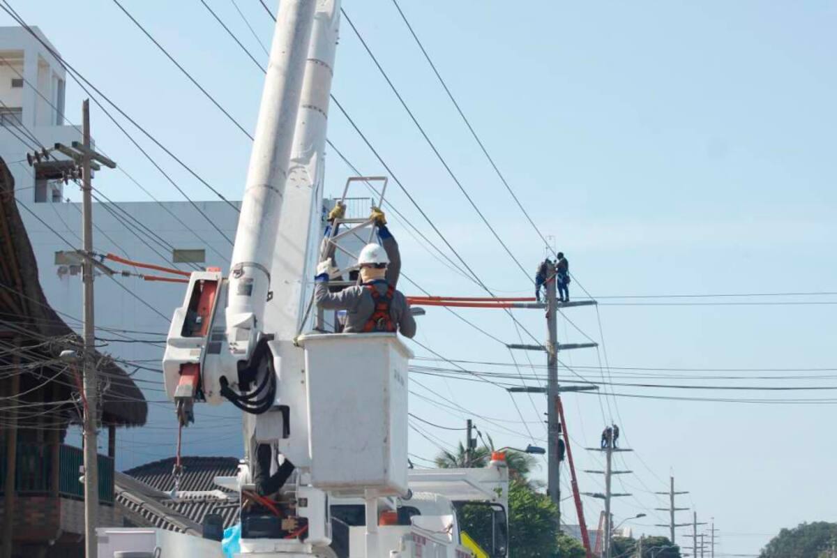 Los cortes de luz en Cartagena y Bolívar del 1 al 5 de diciembre