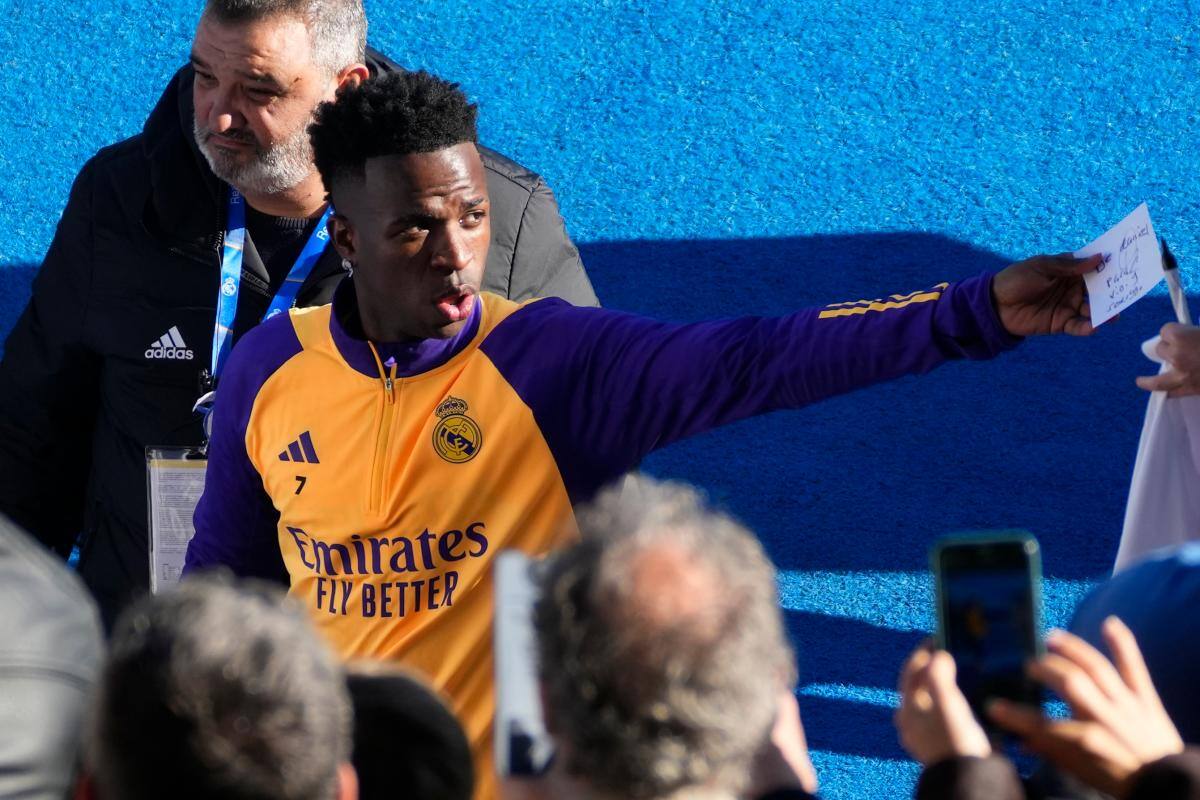 En vivo: Vinícius Junior vuelve a la titular del Real Madrid