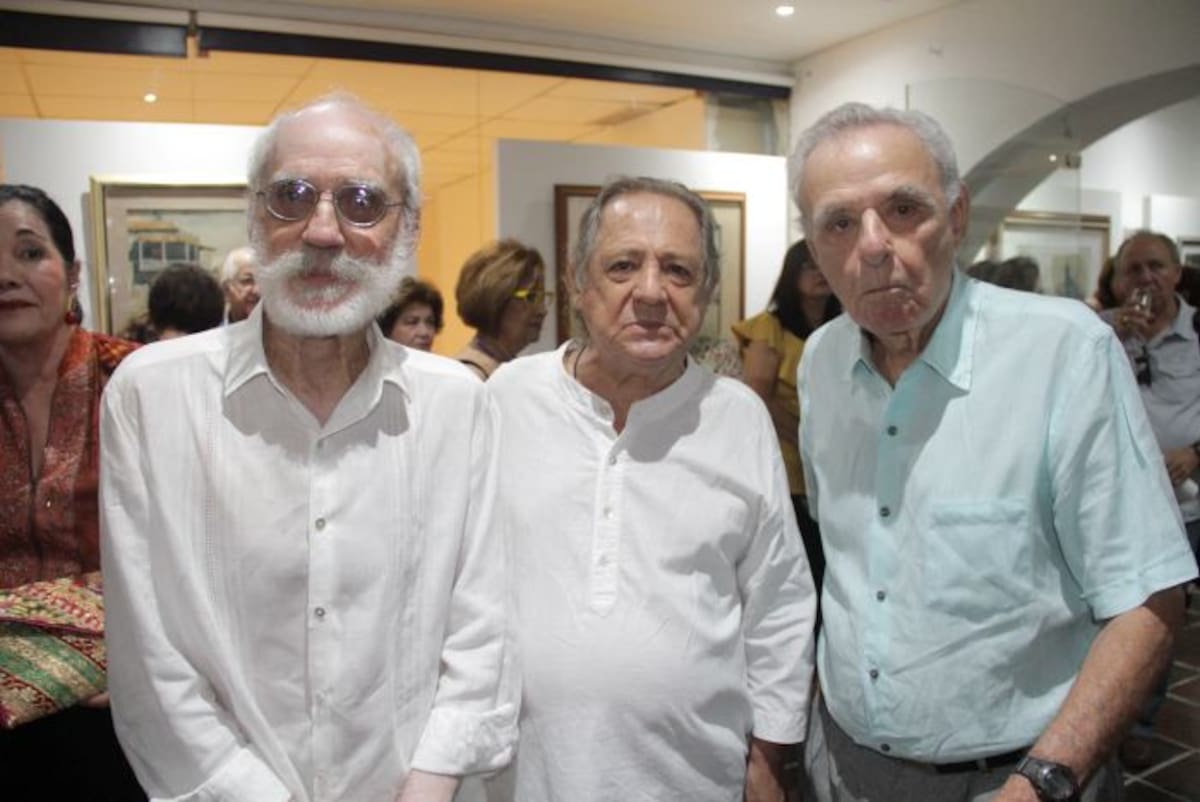 Alfredo Guerrero, Camilo Calderón y Luis Mogollón. LUIS APARICIO