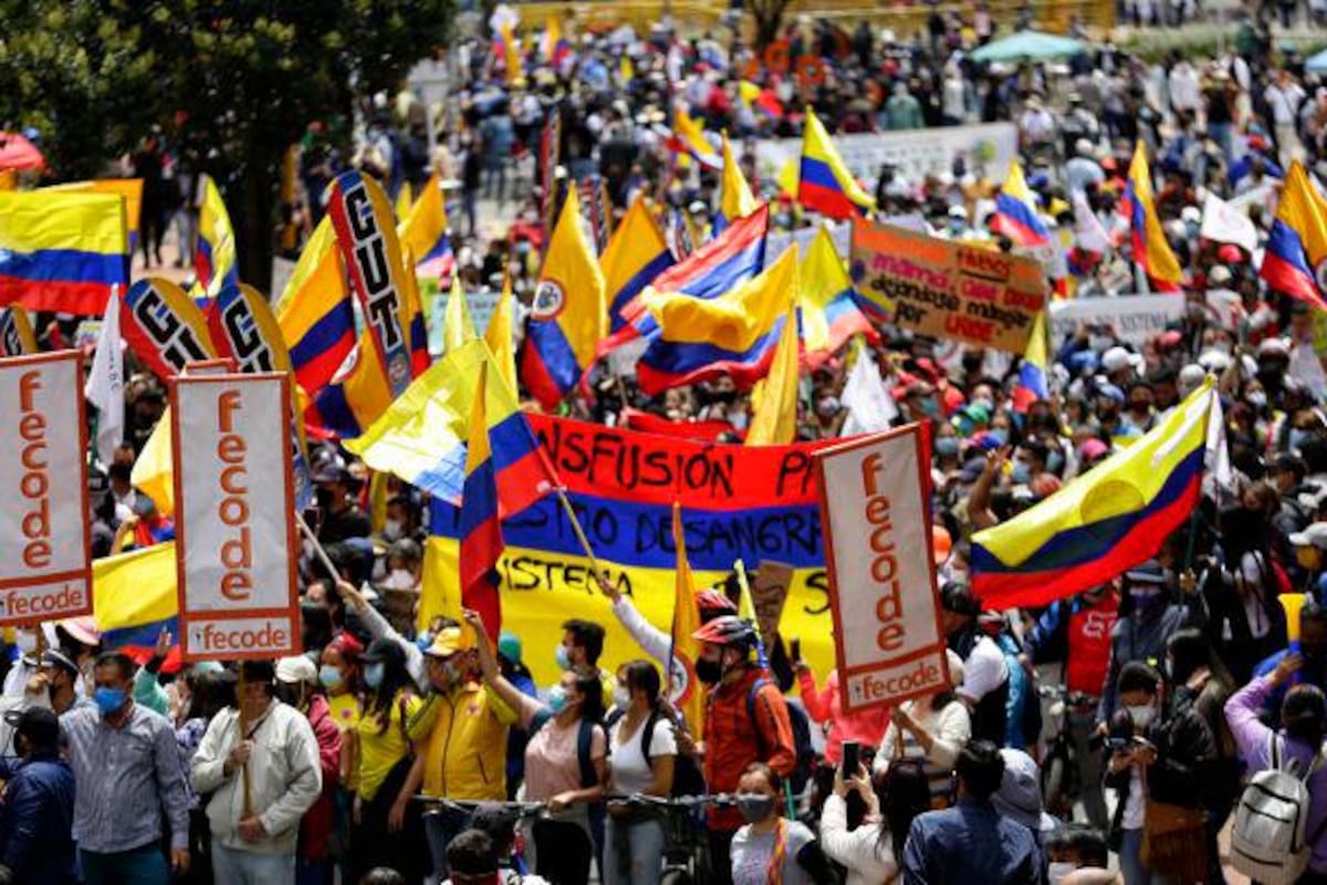 Colombia se alista para nueva jornada de protestas en el Día de la Independencia